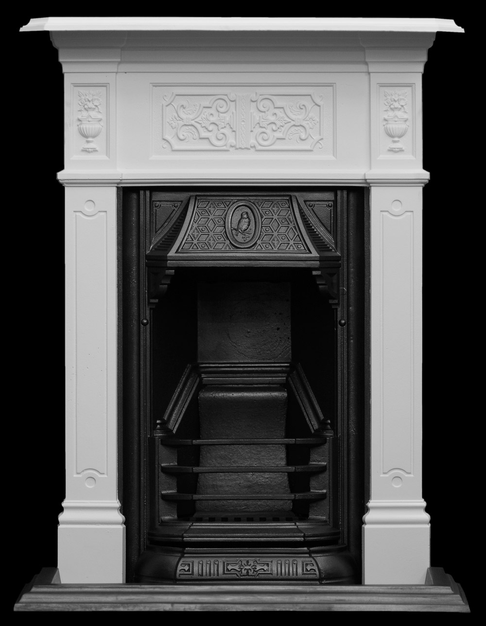 Victorian bedroom fireplace vintage fires