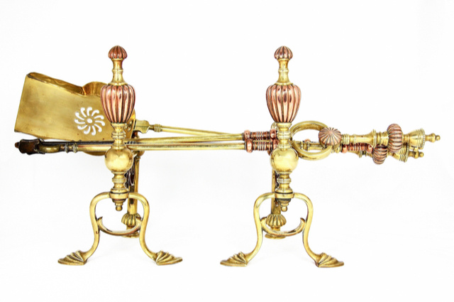 Art Nouveau fire irons image by Gozzoli (via Shutterstock).