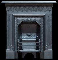 vintage fireplace