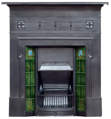 antique fire place