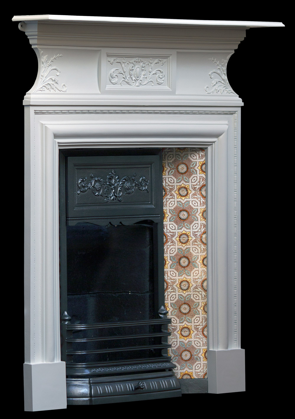Victorian painted fireplace | The Antique Fireplace Restoration Company